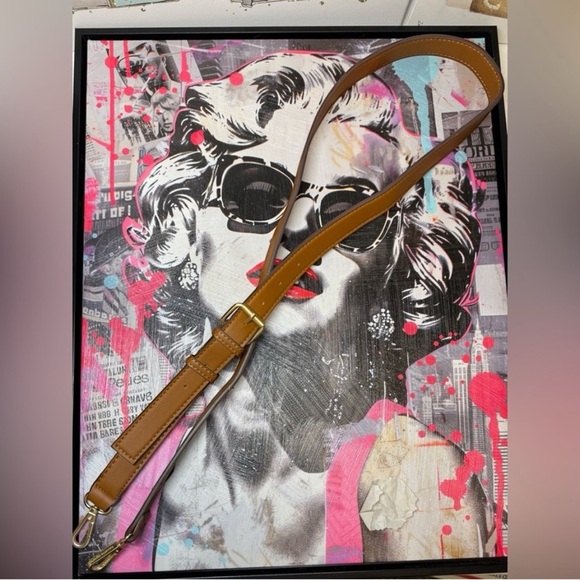 *NWT*  Nanette Lepore Valle Camel Convertible Satchel and crossbody Bag - Picture 10 of 10